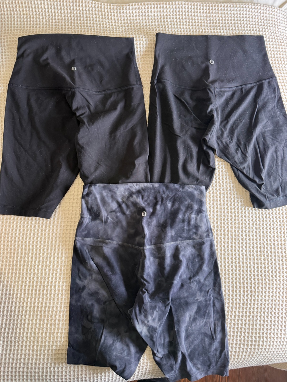 Lululemon Black Athletic Leggings with High Waist